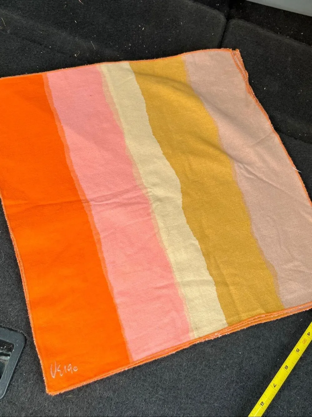 VTG 70s Vera Neumann Abstract Stripe Napkins Set of 4 NWOT Mid Century Modern
